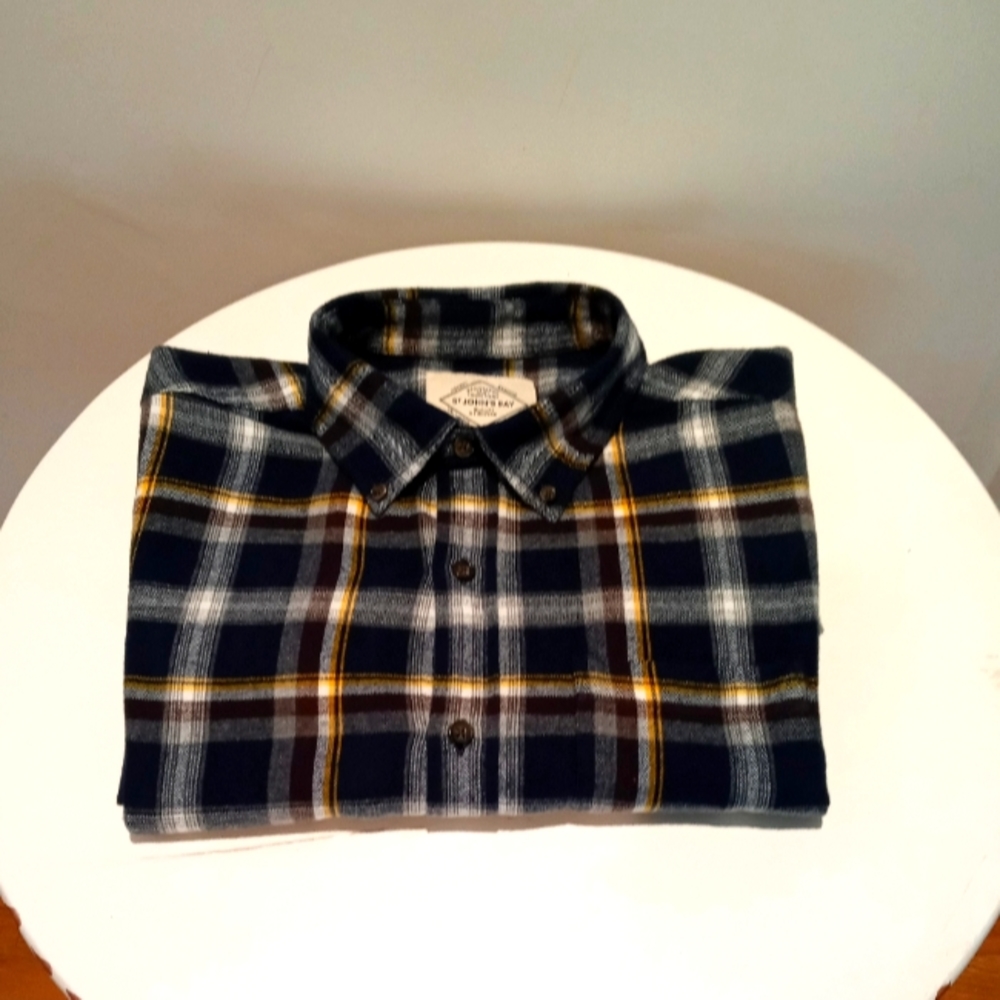 Vintage ST. JOHN'S BAY Flannel Shirt